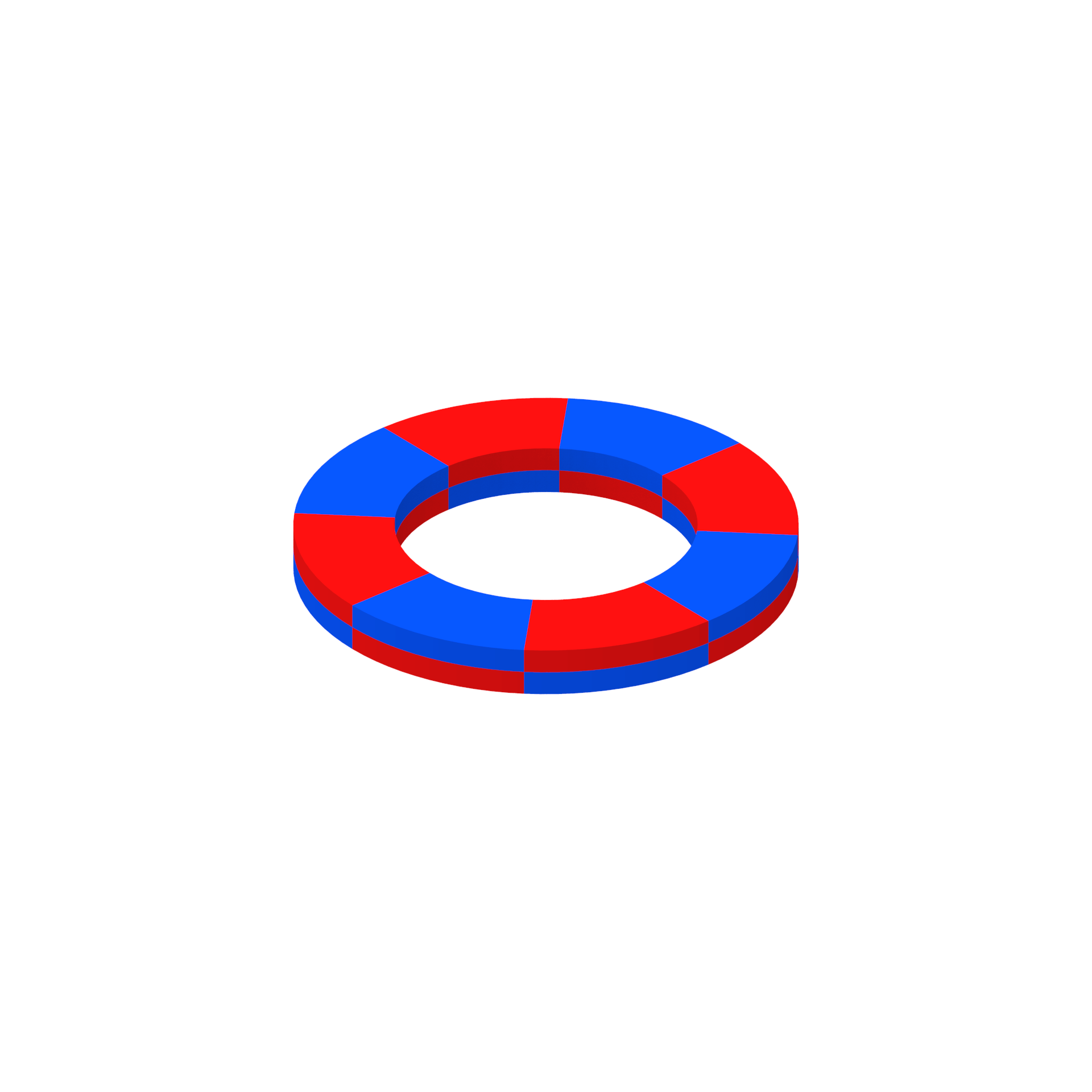 Ferrite Ring Magnets-Axial Multipole Magnetization Ferrite Ring Magnets-Axial Multipole Magnetization
