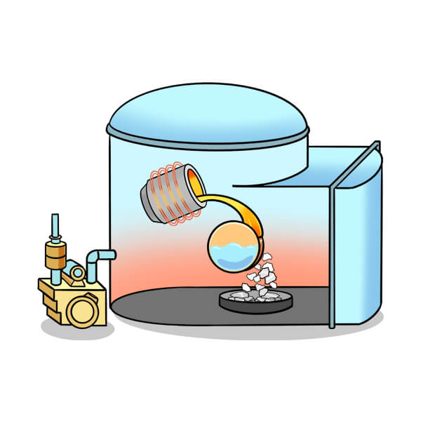 Melting-Samarium Cobalt Magnets
