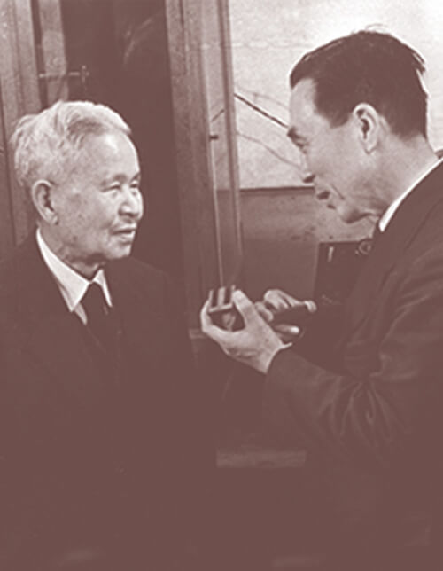 Yogoro Kato and Takeshi Takei